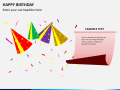 Happy birthday PPT slide 6