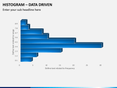Histogram chart PPT slide 4