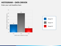 Histogram chart PPT slide 8