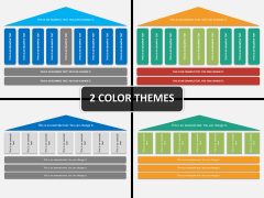 House charts PPT cover slide