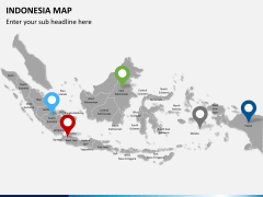 Indonesia map PPT slide 5