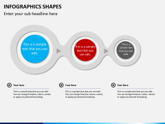 Infographic shapes PPT slide 36