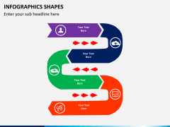Infographic shapes PPT slide 38