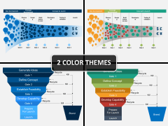 Innovation funnel PPT cover slide