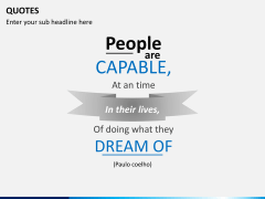 Inspirational quotes PPT slide 14