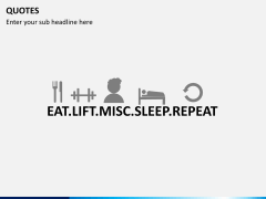 Inspirational quotes PPT slide 16