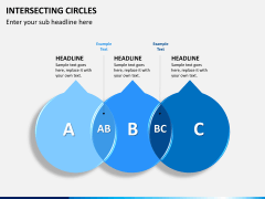 Intersecting circles PPT slide 4