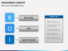 Investment concept PPT slide 9