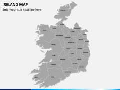 Ireland Map PPT slide 2
