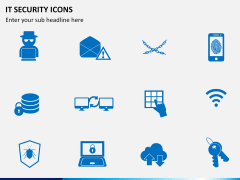IT Security Icons PPT slide 3