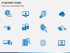IT Security Icons PPT slide 4