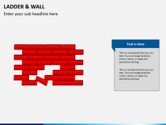 Ladder and walls PPT slide 5