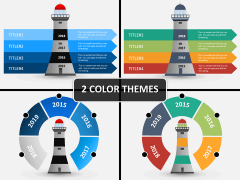 Light house PPT cover slide