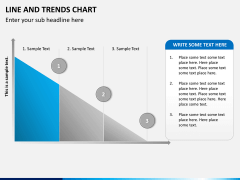 Line and trends chart PPT slide 8
