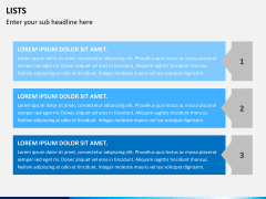 Lists and options bundle PPT slide 28