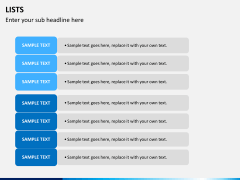 Lists and options bundle PPT slide 29