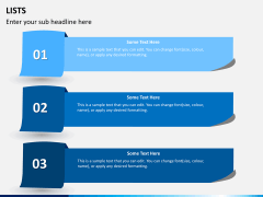 Lists and options bundle PPT slide 13