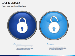 Lock and unlock PPT slide 4