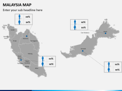Malaysia map PPT slide 19