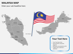 Malaysia map PPT slide 21