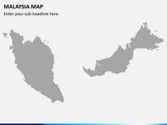 Malaysia map PPT slide 7