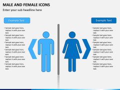 Male Female Icons PPT Slide 2