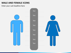 Male Female Icons PPT Slide 5