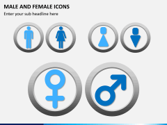 Male Female Icons PPT Slide 8