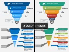 Marketing funnel PPT cover slide
