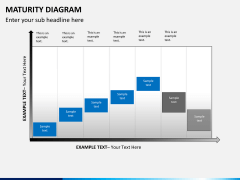 Maturity diagram PPT slide 9