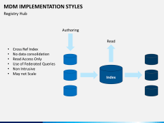 MDM implementation styles PPT slide 9