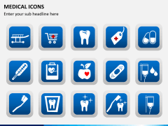 Medical icons PPT slide 5