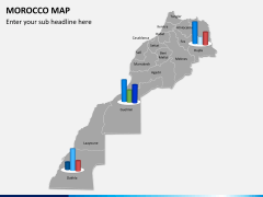 Morocco map PPT slide 12