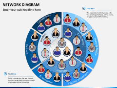 Network diagram PPT slide 2
