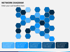 Network diagram PPT slide 4