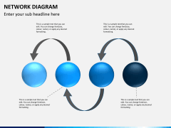 Network diagram PPT slide 6