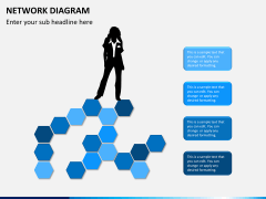 Network diagram PPT slide 7