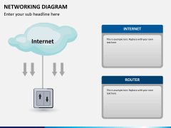Networking diagram PPT slide 4
