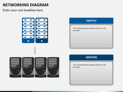 Networking diagram PPT slide 6