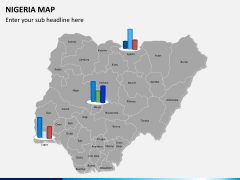 Nigeria map PPT slide 15