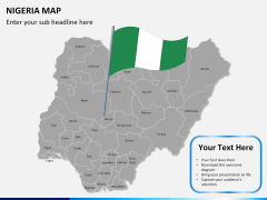 Nigeria map PPT slide 19