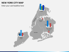 New York City map PPT slide 12