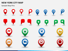 New York City map PPT slide 16
