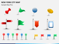 New York City map PPT slide 17