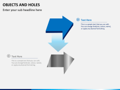 Objects and holes PPT slide 1