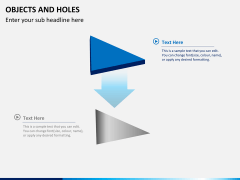 Objects and holes PPT slide 2