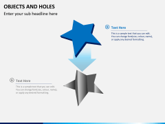 Objects and holes PPT slide 3