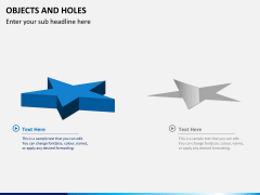 Objects and holes PPT slide 8