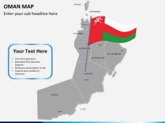 Oman map PPT slide 19