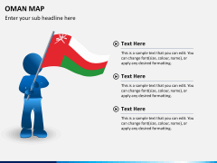 Oman map PPT slide 22